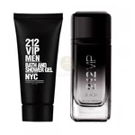 Carolina Herrera - 212 VIP Black férfi 100ml parfüm szett  1.