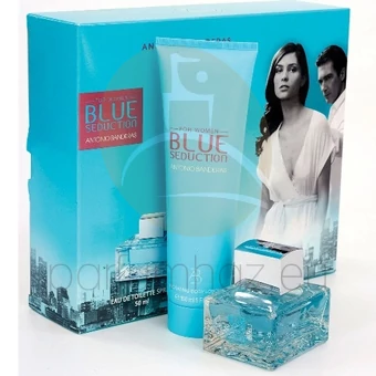 Antonio Banderas - Blue Seduction női 100ml parfüm szett  