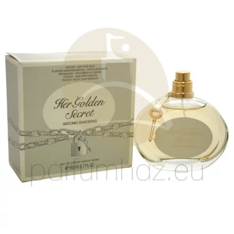 Antonio Banderas - Her Golden Secret női 80ml eau de toilette teszter 