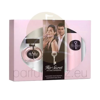 Antonio Banderas - Her Secret női 80ml parfüm szett  
