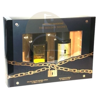 Antonio Banderas - The Golden Secret férfi 50ml parfüm szett  
