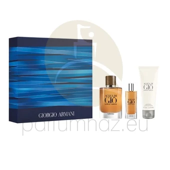 Giorgio Armani - Acqua Di Gio Absolu férfi 75ml parfüm szett  2.