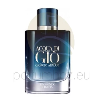 Giorgio Armani - Acqua di Gio Profondo Lights férfi 75ml eau de parfum teszter 