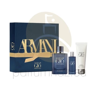Giorgio Armani - Acqua di Gio Profondo edp férfi 75ml parfüm szett  1.