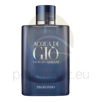 Giorgio Armani - Acqua di Gio Profondo férfi 75ml eau de parfum teszter 