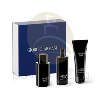 Giorgio Armani - Code edt férfi 75ml parfüm szett utántölthető 9.