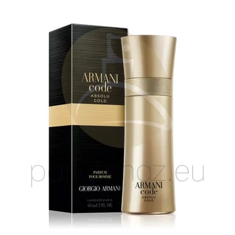 Giorgio Armani - Code Absolu Gold Parfum férfi 60ml eau de parfum  