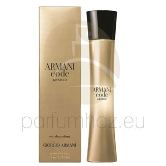 Giorgio Armani - Code Absolu női 75ml eau de parfum  