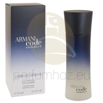 Giorgio Armani - Code Summer 2011 férfi 75ml eau de toilette teszter 