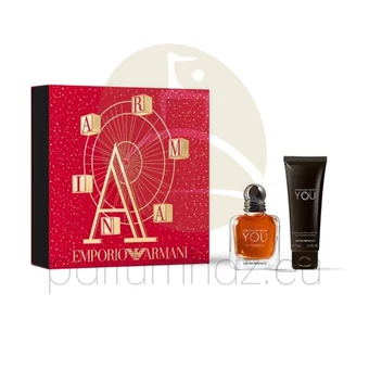 Giorgio Armani - Emporio Stronger With You Intensely férfi 50ml parfüm szett  2.