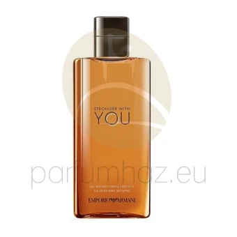Giorgio Armani - Emporio Stronger With You férfi 200ml tusfürdő  