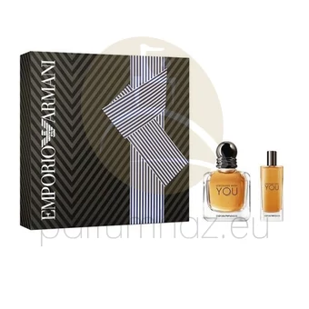 Giorgio Armani - Emporio Stronger With You férfi 50ml parfüm szett  5.