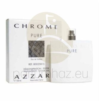 Azzaro - Chrome Pure férfi 100ml eau de toilette teszter 