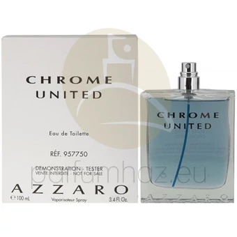 Azzaro - Chrome United férfi 100ml eau de toilette teszter 