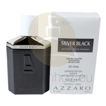 Azzaro - Silver Black férfi 100ml eau de toilette teszter 