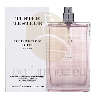Burberry - Brit Sheer női 100ml eau de toilette teszter 