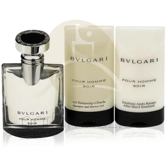 Bvlgari - Pour Homme Soir férfi 50ml parfüm szett  
