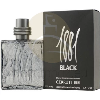 Nino Cerruti - 1881 Black férfi 100ml eau de toilette teszter 