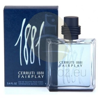 Nino Cerruti - 1881 Fairplay férfi 100ml eau de toilette teszter 