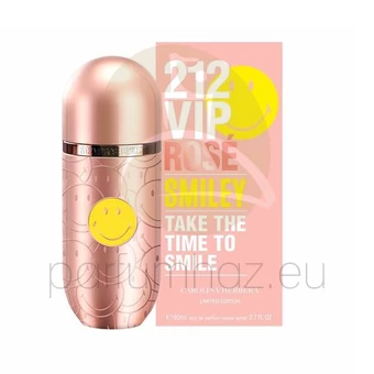 Carolina Herrera - 212 VIP Rose Smiley női 80ml eau de parfum  