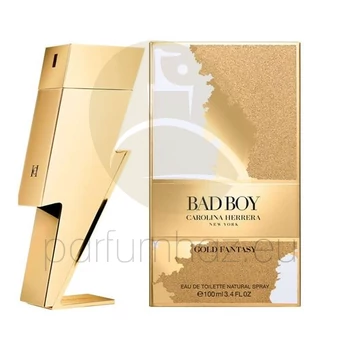 Carolina Herrera - Bad Boy Gold Fantasy férfi 100ml eau de toilette  