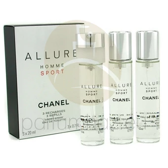 Chanel - Allure Homme Sport férfi 20ml parfüm szett utántöltő  2.