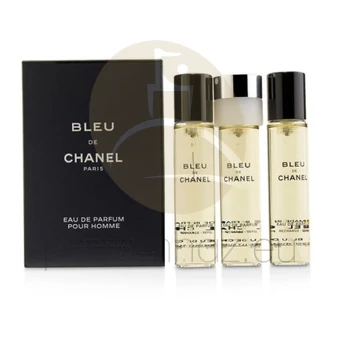 Chanel - Bleu de Chanel edp férfi 60ml parfüm szett utántöltő 