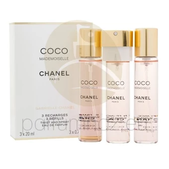 Chanel - Coco Mademoiselle edp női 20ml parfüm szett utántöltő  5.