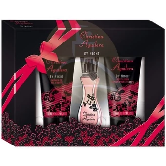 Christina Aguilera - Christina Aguilera by Night női 15ml parfüm szett  