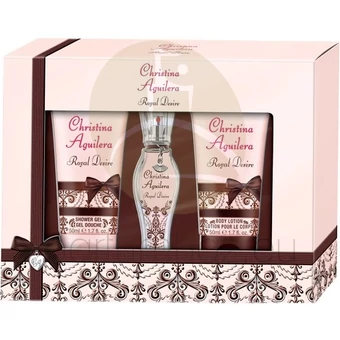 Christina Aguilera - Royal Desire női 15ml parfüm szett   1.