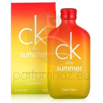 Calvin Klein - CK One Summer 2010 unisex 100ml eau de toilette teszter 