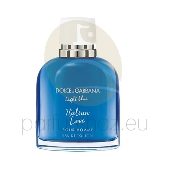 Dolce & Gabbana - Light Blue Italian Love férfi 100ml eau de toilette teszter 