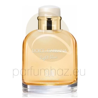 Dolce & Gabbana - Light Blue Sun férfi 125ml eau de toilette teszter 