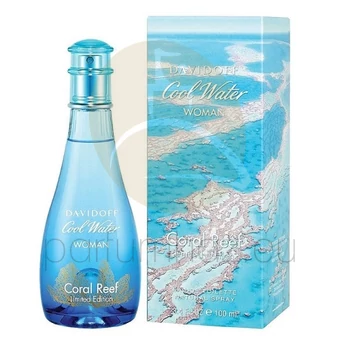 Davidoff - Cool Water Coral Reef női 100ml eau de toilette teszter 