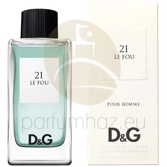 Dolce & Gabbana - 21 Le Fou férfi 100ml eau de toilette teszter 