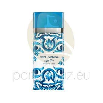 Dolce & Gabbana - Light Blue Capri in Love női 100ml eau de parfum teszter 