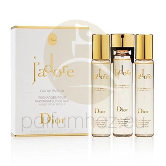 Christian Dior - J'adore edp női 15ml parfüm szett utántöltő 
