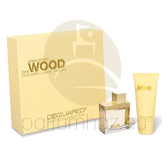 DSQUARED2 - She Wood Golden Light Wood női 50ml parfüm szett  1.