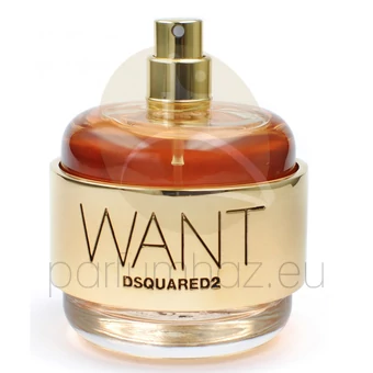 DSQUARED2 - Want (kupak nélküli) női 100ml eau de parfum teszter 