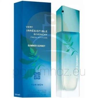 Givenchy - Very Irresistible Fresh Attitude Summer Sorbet férfi 100ml eau de toilette teszter 
