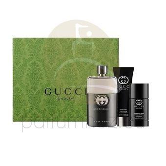 Gucci - Guilty edt férfi 90ml parfüm szett  12.