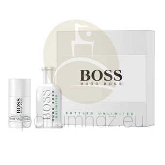 Hugo Boss - Boss Bottled Unlimited férfi 100ml parfüm szett  1.