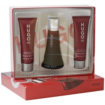 Hugo Boss - Hugo Deep Red női 50ml parfüm szett   2.