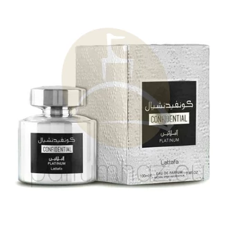 Lattafa - Confidential Platinum férfi 100ml eau de parfum  
