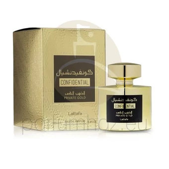 Lattafa - Confidential Private Gold unisex 100ml eau de parfum  
