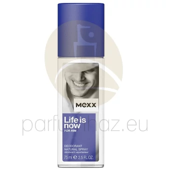 Mexx - Life is Now férfi 75ml deo spray  