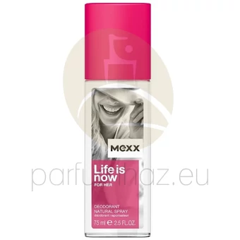 Mexx - Life is Now női 75ml deo spray  