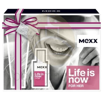 Mexx - Life is Now női 15ml parfüm szett   1.