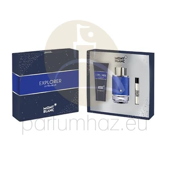 Mont Blanc - Explorer Ultra Blue férfi 100ml parfüm szett  1.