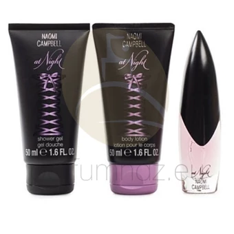 Naomi Campbell - Naomi Campbell At Night női 50ml parfüm szett  